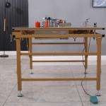800w 6m/Min Woodworking Edge Bander Mini Edgebander For Saw Tables