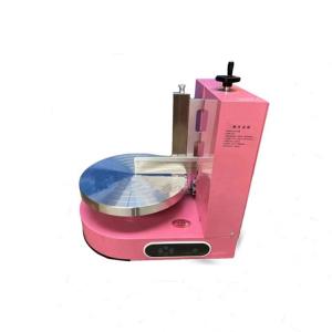 Quality Industrial Electric Automatic Cake Icing Decorating Machine Butter Cake Cream Spreading Machine wholesale