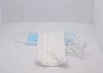 Unisex Disposable Tie On Face Mask , Surgical Disposable Mask Daily Protection