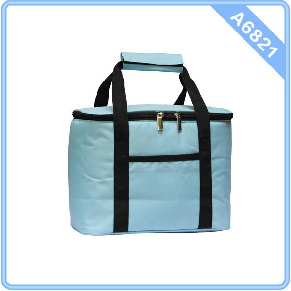 HH-A6821 Blue Outdoor picnic soft cooler bag Thermos cooler bag for garden lunch
