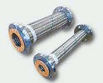 Soft Carbon Steel Tube Flange Connectable / Industry Stainless Vacuum Bellows