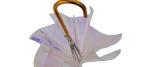 Auto Open Clear Umbrella Romantic Dream Beautiful Color Aurora Transparent