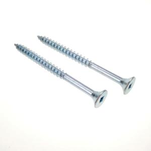 Quality Square Drive Custom Fasteners Robertson Wood Screws Flat Head Galvanized Twinfast wholesale
