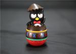 Professional Black XO Custom Plastic Toys With Sanrio Logo Yellow / Brown Color