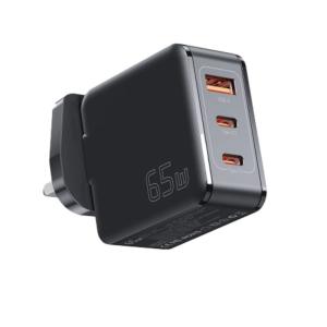 Quality Travel USB C USB A Port PD Mobile Phone GaN Wall Charger Fast Small 65W 60W 45W 18W wholesale