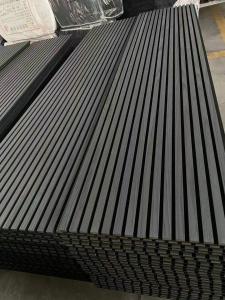 Quality Meeting Room Oak Wood Veneer Slats Multipurpose 600x2700x21mm wholesale