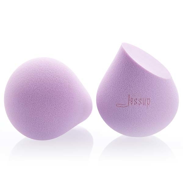 Jessup 1pc Absorbent Makeup Puff Sponge Eco friendly Reusable