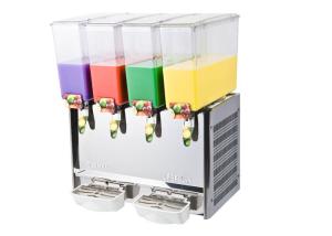 Quality Stainless Steel Cold Drink Dispenser , 9L×4 Cold And Heat Milk / Coffe Dispenser wholesale
