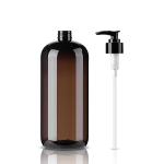 Shampoo PET Bottles 500ml 750ml 1000ml Bathroom Shampoo Dispenser Bottles