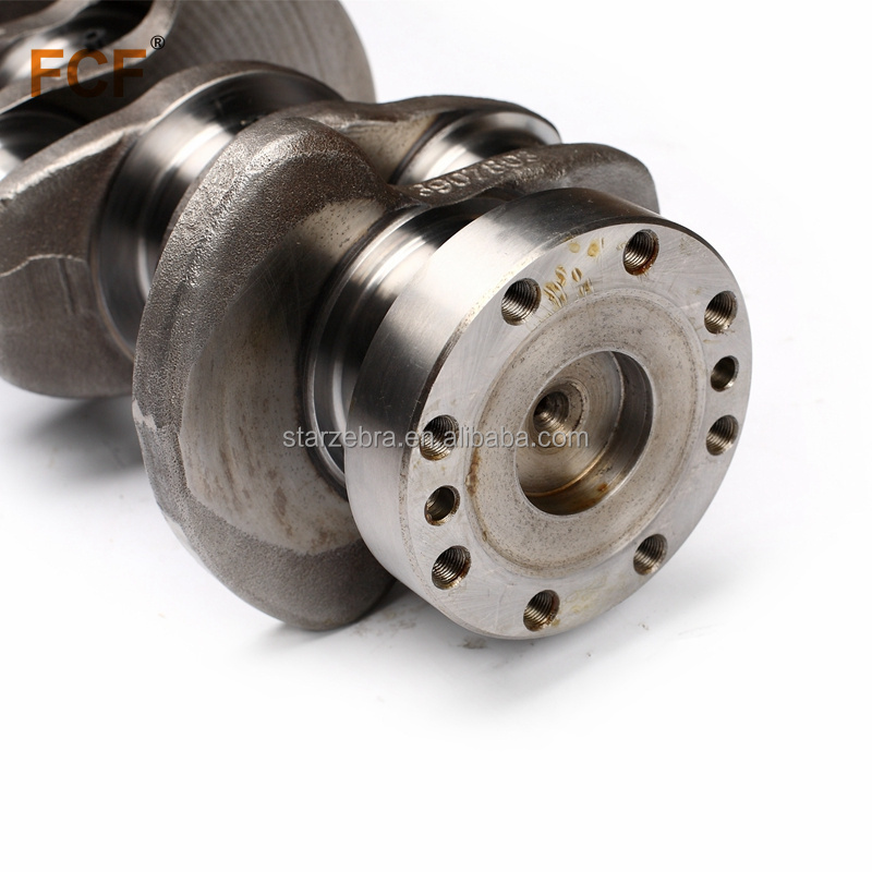 PC200-6 6D95 excavator engine crankshaft Huida forged steel 6207-31-1100 FCF DCT for excavator