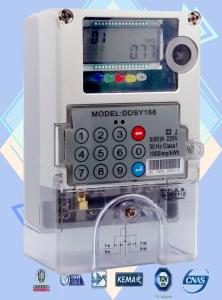 Quality Single Phase Smart Electric Meters Two Wire Commercial STS Keypad Meter wholesale