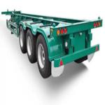 SINOTRUK Multi-Axis 40 45FT High Durability Skeleton Semi Trailer With Good