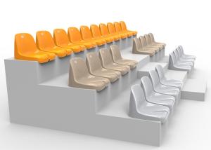 Quality Plastic Fixed Stadium Seating Polymer Injection Mold Permanent For Outdoors wholesale