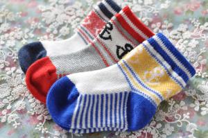Quality 2015 Fashion jacquard design socks for baby wholesale
