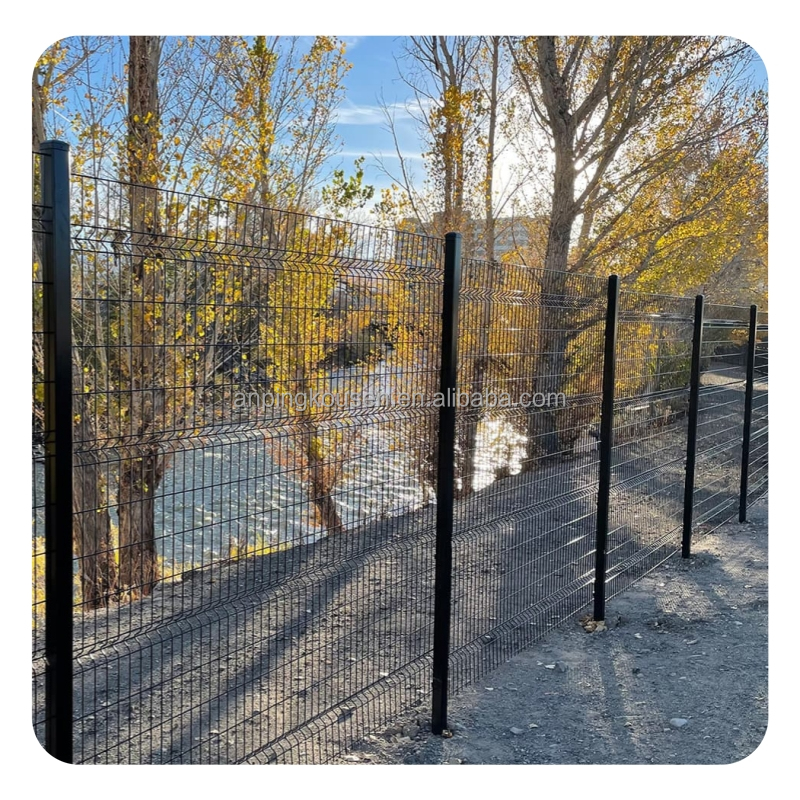 Metal Type Steel V Shaped Fence Security Fence for Residential
