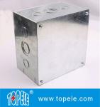Steel Electrical Conduit Square Junction Box,Metal Enclosure Outdoor box
