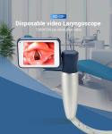 Veterinary use flexible endoscope Fiber Optic Anesthesia video laryngoscopy