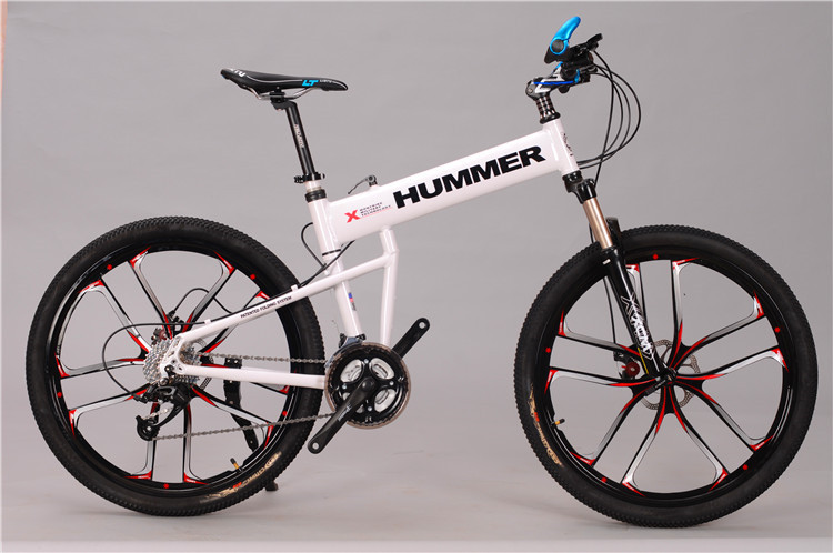 High grade OEM customized logo Shimano disc brake aluminium alloy folding mountain bike for travel