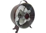Retro Metal Electric Table Fan With Full Copper Motor 90 Degree Oscillation 2