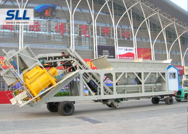 High Automation Mobile Concrete Batching Plant Aggregate Batching Plant High