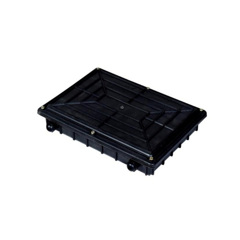 FTTH Waterproof 4 Cable Entry Point Fiber Optic Equipment with Polished Surface Finishing