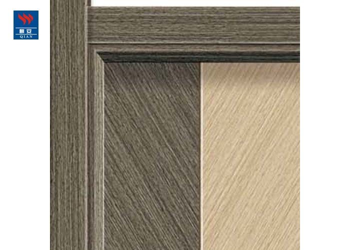 Custom Design Eco-Friendly Waterproof Pvc Veneer Modern Wood Doors Prices