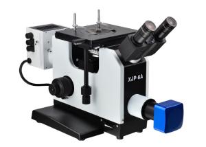 Quality 20X 40X Upright Metallurgical Microscope XJP-6A With 6V 30W Light Source wholesale