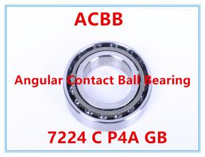 Quality 7224 C P4A GB Angular Contact Ball Bearing wholesale