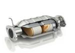 Universal Fit 2" X 2" Inlet / Outlet Oval Catalytic Converter 304 Stainless