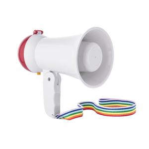 Quality 5W Small Handheld Battery Powered Handy Plastic Megaphone Must-Have for Team Building wholesale