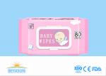Pure Water Alcohol Free Unscented Disposable Wet Wipes For Baby Cleaning