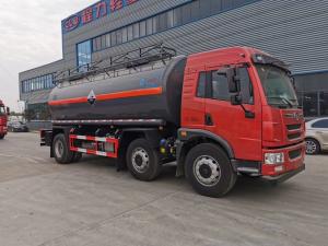 Quality FAW 10 Wheels Hazardous Chemical Tanker Truck With CA1250PK2L5T3BE5A80 Chassis wholesale
