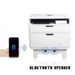 Wooden Bedroom Vanity Cabinet Wireless Charging Stand Smart Bedside Table