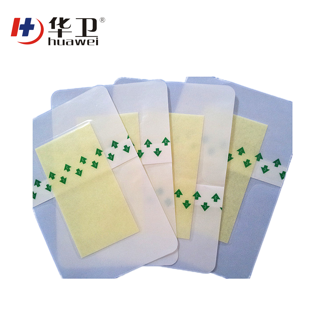 Polyurethane Film Transparent Wound Dressing , Clear Adhesive Dressing