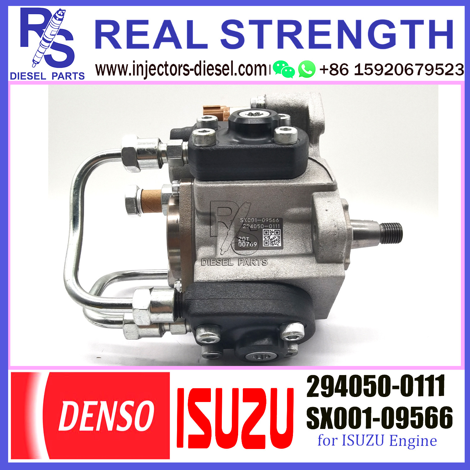 For ISUZU 6HK1 6HL1 engine 294050-0111 SX001-09566 Diesel Fuel Injector injection Pump 294050-0111 SX001-09566