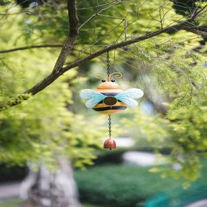 Quality Outdoor Hanging Metal Animal Garden Ornaments Handmade DIY Insects Wind Chime wholesale