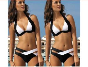 Quality Bikinis Women's Bathing Suit Women 2017 Bandeau Sexy Brazilian Bikinis Beach Swimwear wholesale