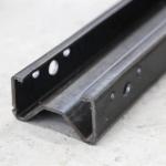 Hot Dipped Galvanized Steel Highway Guardrail Sigma Post with Straight Barrier