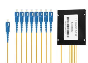 Quality Single Mode 1x8 Plc Fiber Optic Cable Splitter , Best Optical Splitter LSZH wholesale