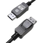 VESA Certified Laptop Displayport Cable , Black 4k Dp Cable