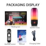 Colorful LED Ramadan Remote Control Quran Speaker Lamp