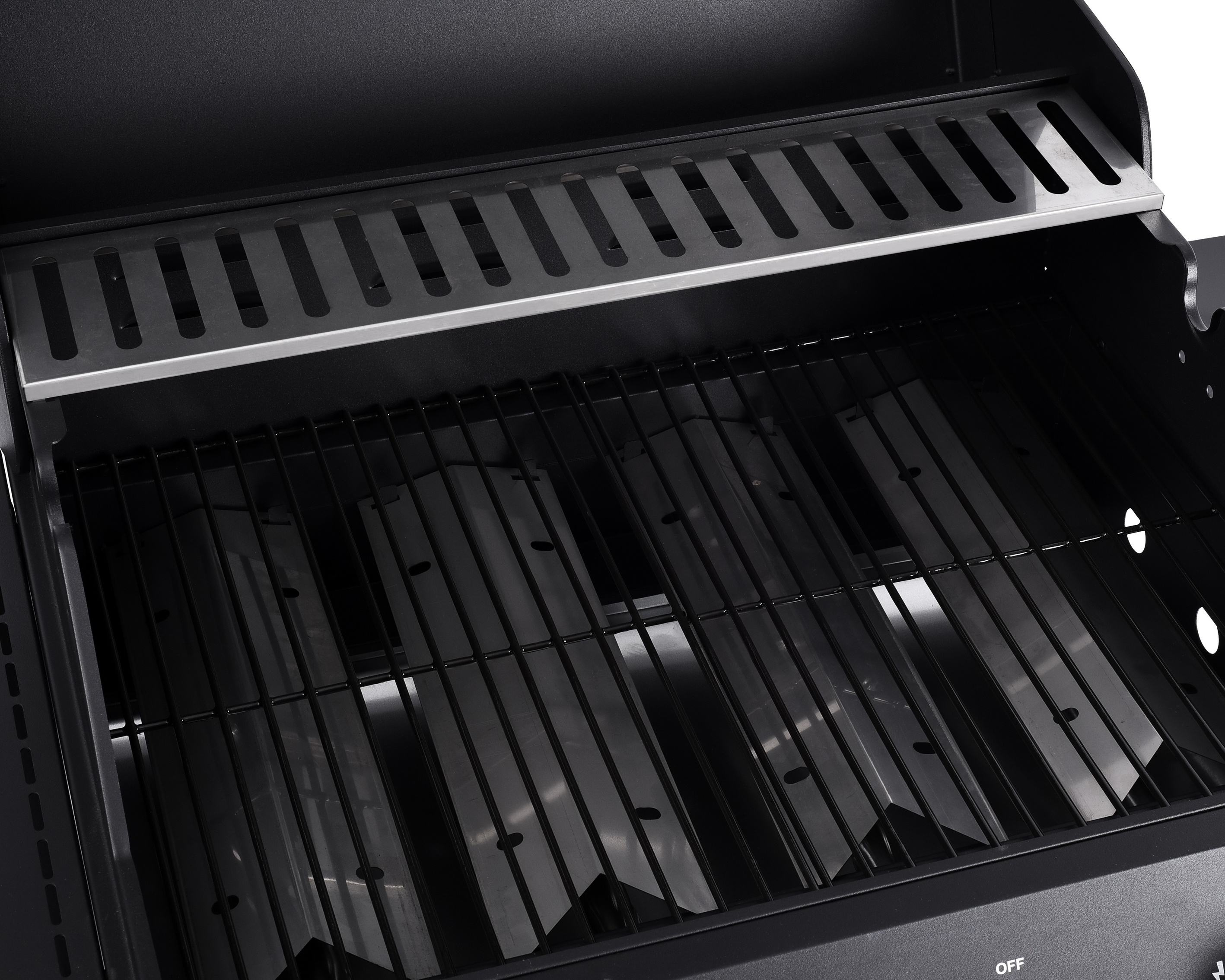 430SS Warming Grid 4 1 Burners Stainless Steel Gas BBQ Grill for Modern Style Cooking