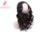 10A Hair 360 Lace Frontal Human Virgin Indian Hair 360 Ear To Ear Closure