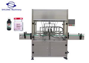 Quality Fruit Juice 4 Head Automated Bottle Filling Machine GMP 0.8MPa 300kg wholesale