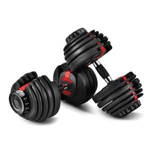 Quality Adjustable Dumbbell Flat 24kg Side 40kg Dumbbell Barbell Sets wholesale