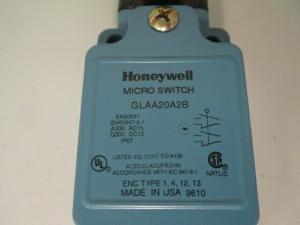 Quality Honeywell GLAA20A2B Snap Action Limit Switch Side Rotary 10A 600 VAC 250 VDC Zinc GLA Series wholesale