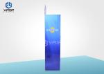 POP Advertising Paper Display Stand 4 Blocks Recyclable For Goods Showing
