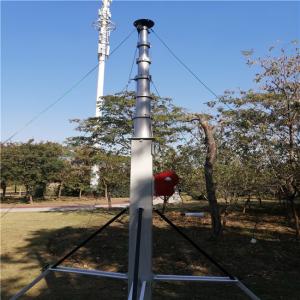 Quality Winch Operated 9M 30ft Telescoping Aluminum Antenna Mast wholesale