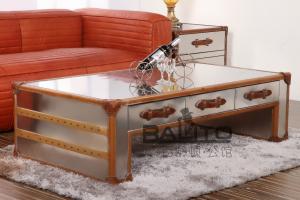 Quality classical antique aluminium coffee table furniture wholesale