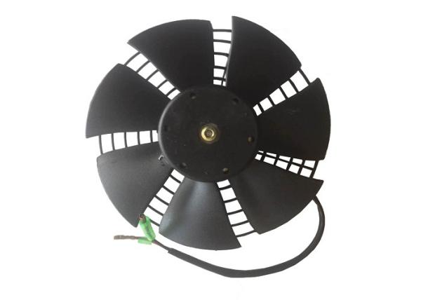 Black Motorcycle Spare Parts Electric Radiator Cooling Fans For Water Cooled
